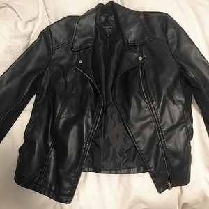 Medium Dynamite Fake Leather Jacket